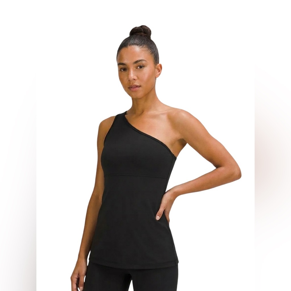 Cold Shoulder Asymmetrical Tank